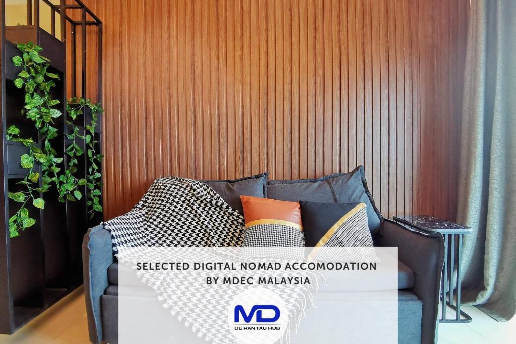 Nowhere 2br & 2bath With Balcony @ Reizz Residences Apartment